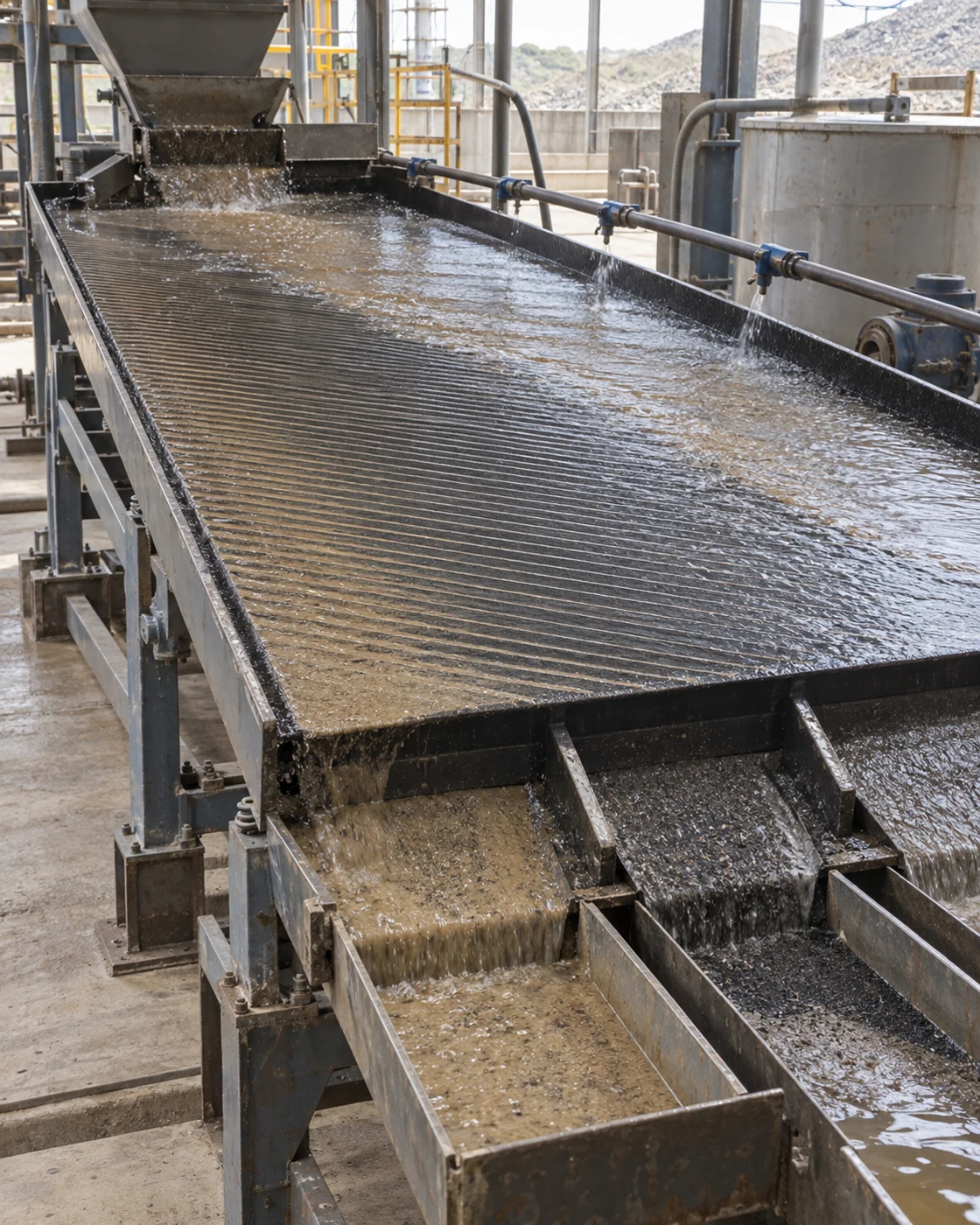 Representative mineral processing scene