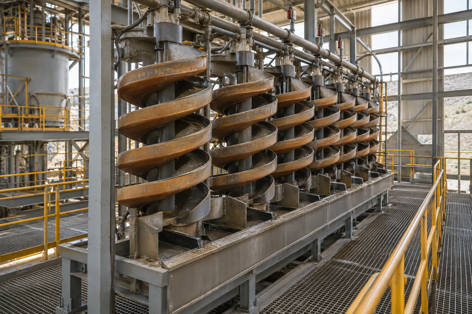 Representative mineral-processing equipment